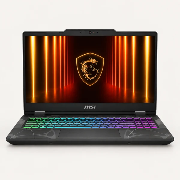 MSI ゲーミングノートパソコン Cyborg 15 B13W(RTX 5060) オデッセイグレイ & スケルトン Cyborg-15-B13WFKG-5060JP [15.6型 /Windows11 Home /intel Core i7 /メモリ：32GB /SSD：1TB] 電競筆電