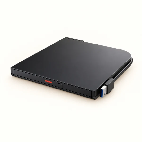 BUFFALO 隨身藍光光碟機 (支援Chrome／Mac／Windows11) 黑色 BRXL-PT6U3-BKE [USB-A／USB-C]