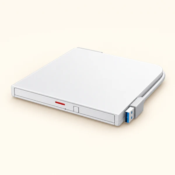 BUFFALO 隨身藍光光碟機 (支援Chrome／Mac／Windows11) 白色 BRXL-PTV6U3-WHB [USB-A]