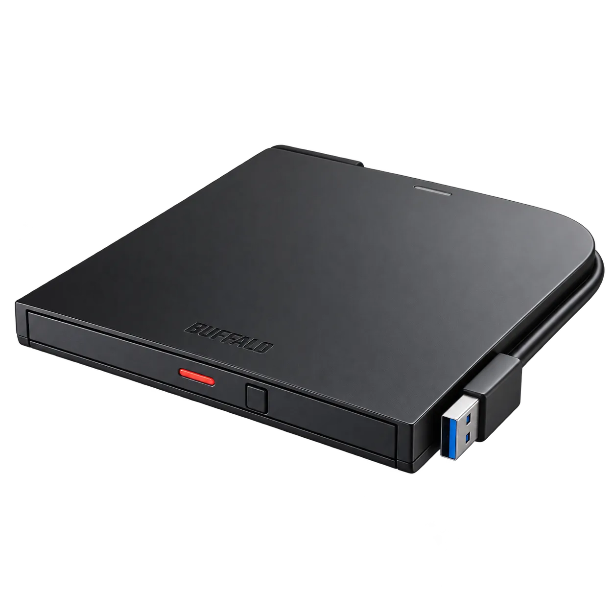 BUFFALO 隨身藍光光碟機 (支援Chrome／Mac／Windows11) 黑色 BRXL-PTV6U3-BKB [USB-A]