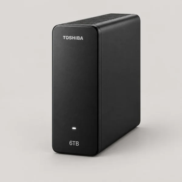 東芝 USB-A接続 TOSHIBA Canvio Desktop(テレビ・パソコン両対応) ブラック HD-TDA6U3-B [6TB /据え置き型] 外接 HDD