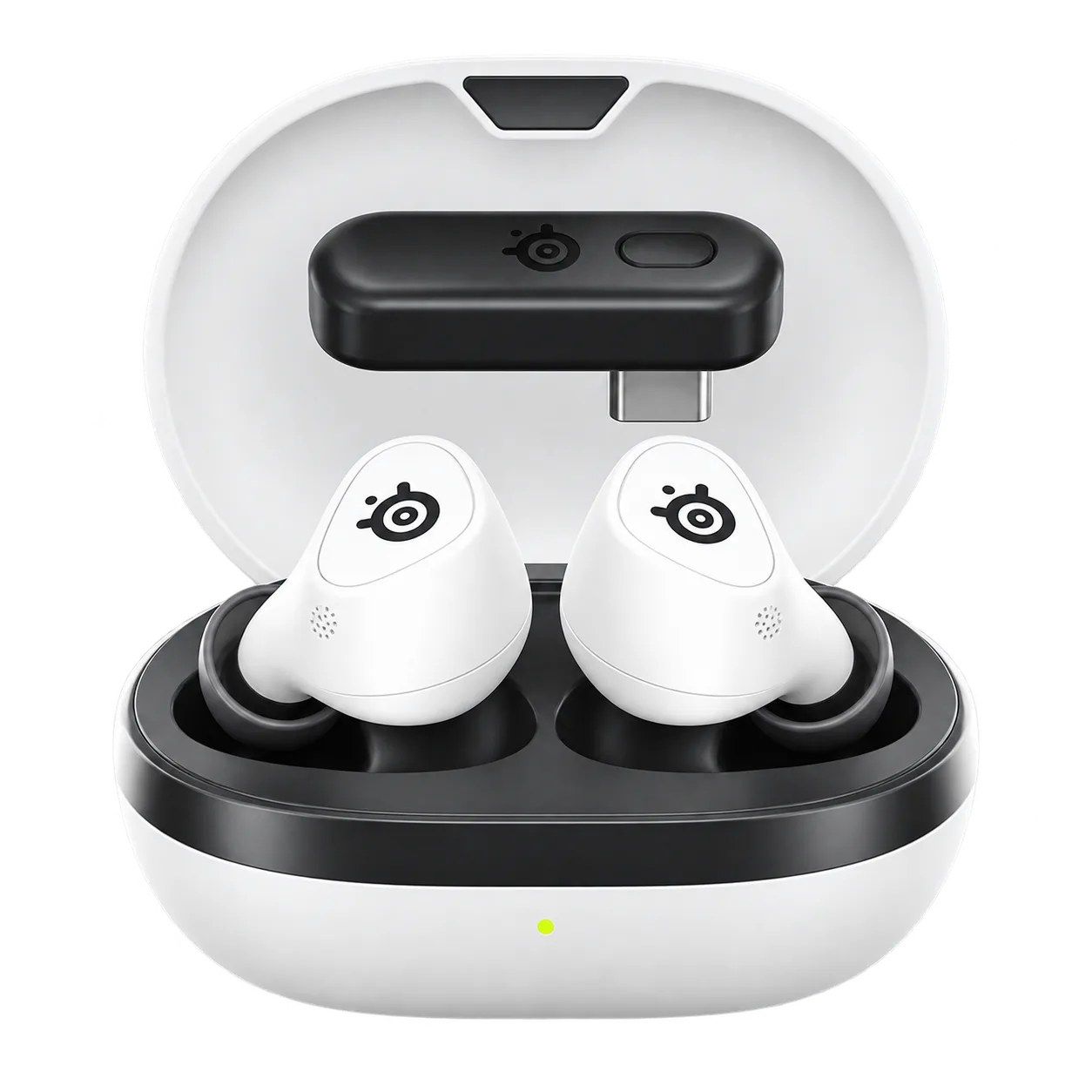 SteelSeries Arctis GameBuds 白色 61682J [無線（Bluetooth＋USB-C） /雙耳 /耳塞式]