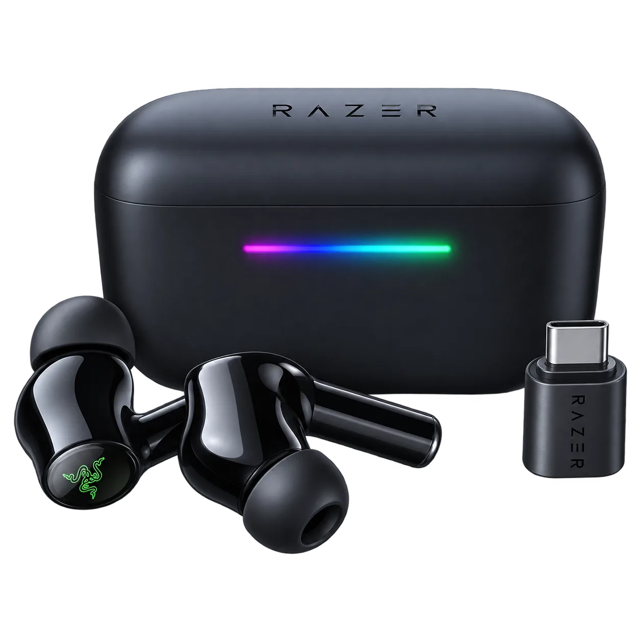 RAZER Hammerhead V3 HyperSpeed RZ12-05610100-R3A1 [無線（Bluetooth＋USB-C） /雙耳 /耳塞式]