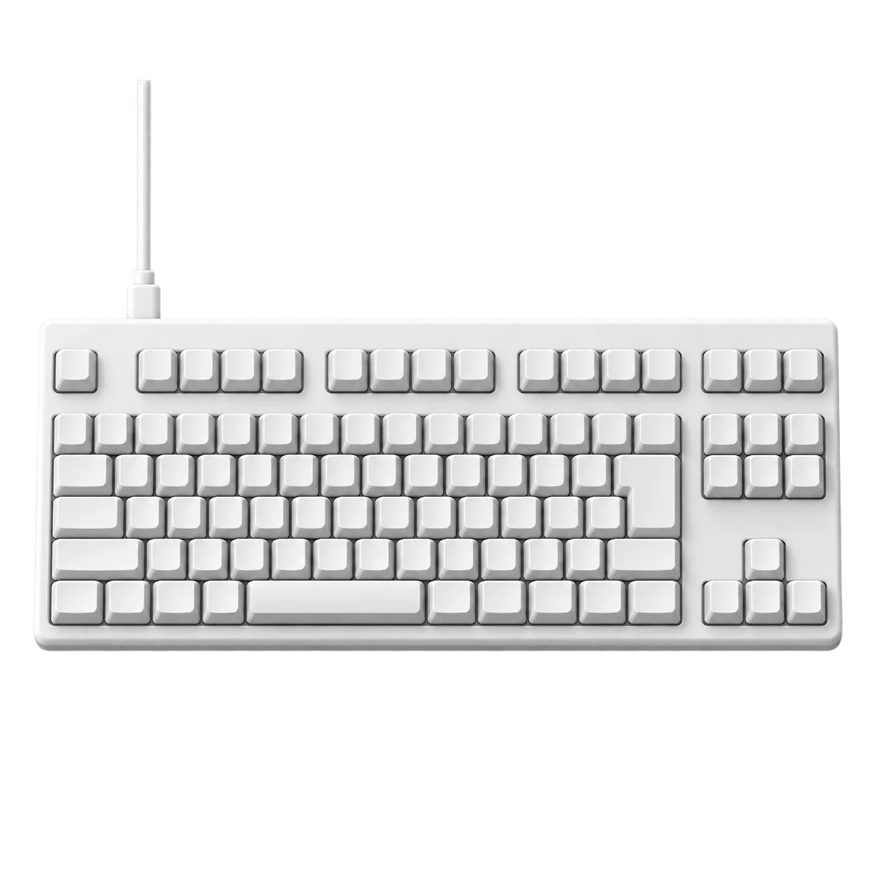 Topre REALFORCE GX1 Plus 45g按壓力 無假名標示日文配列 極致白 X1PC21 [有線 /日文配列 /靜電容量式]