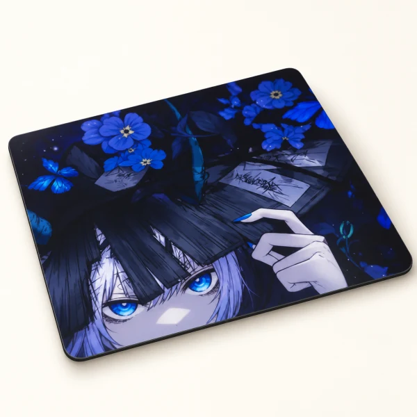 AbyssGaming [490ｘ420ｘ3mm] 玻璃製「鷲屋×AbyssGaming」嵐玉
