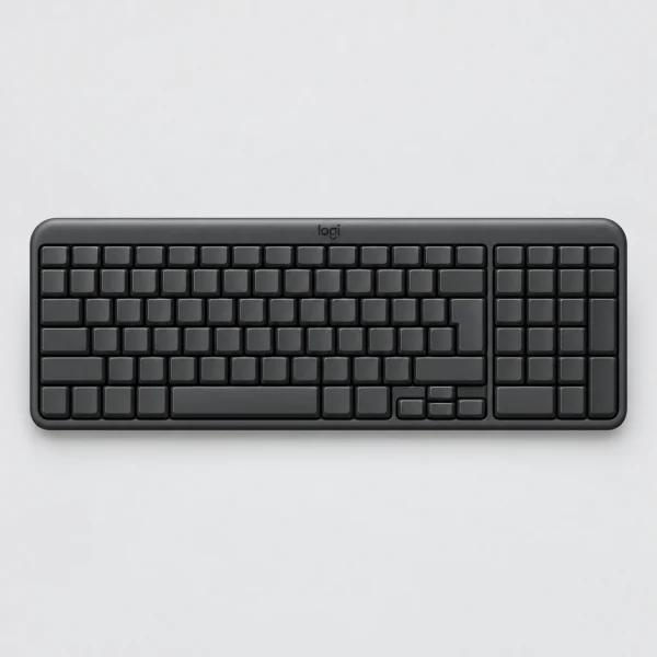 羅技 鍵盤 K250(支援Chrome／Android／iPadOS／iOS／Mac／Windows11) 黑色 K250BK [無線 /日文配列]
