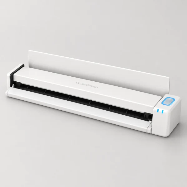 RICOH 隨身型 USB-C介面 ScanSnap iX110(支援Chrome／Android／iPadOS／iOS／Mac／Windows11) 雪白色 FI-IX110W [A4尺寸 /Wi-Fi／USB]