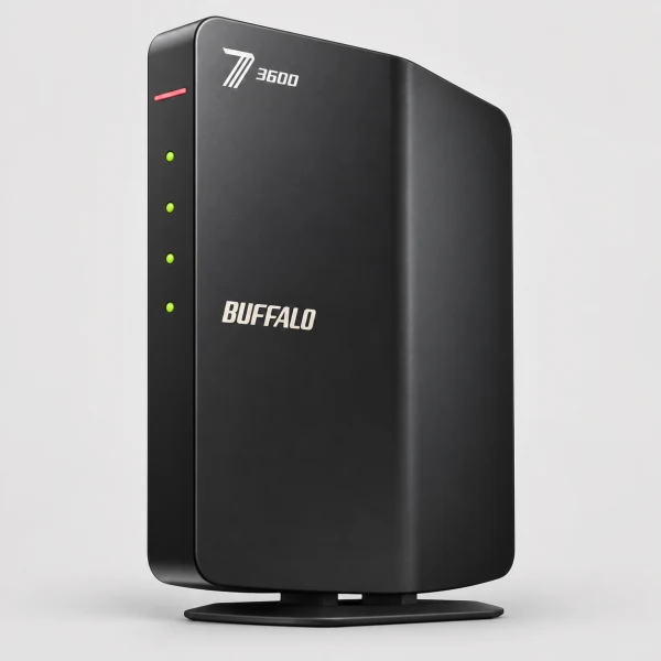 BUFFALO 2882＋688Mbps AirStation 黑色 WSR3600BE4P/CBK [Wi-Fi 7(be) /支援IPv6]
