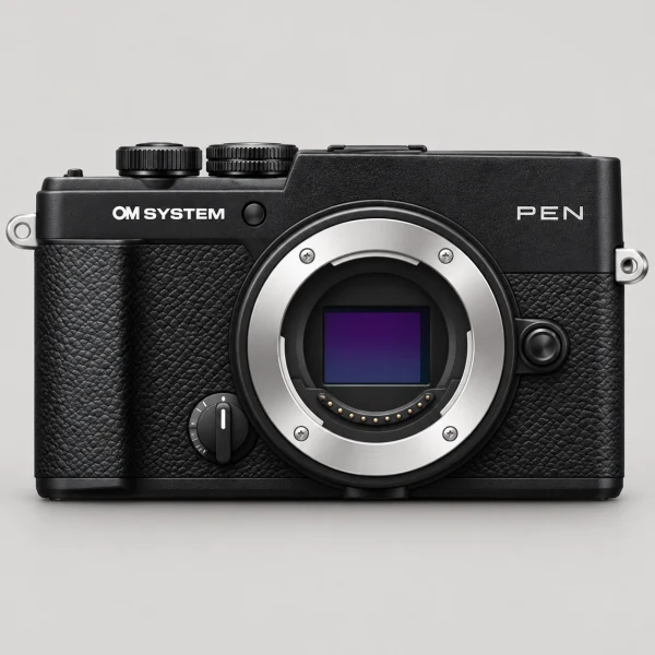 OM SYSTEM PEN ミラーレス一眼カメラ ブラック ボディ単体