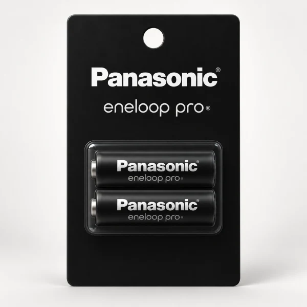 Panasonic エネループ プロ 単3形ニッケル水素電池 / ハイエンドモデル 2本パック BK-3HCD/2H [2本]
