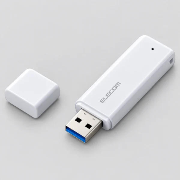 ELECOM ESD-EYB1000GWH 外付けSSD USB-A接続 PS5/PS4、録画対応(Mac/Windows11対応) ホワイト [1TB /ポータブル型]