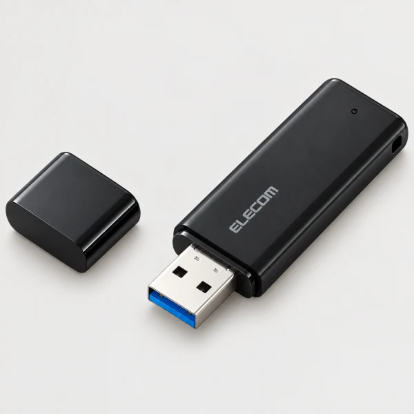 ELECOM ESD-EYB0500GBK 外付けSSD USB-A接続 PS5/PS4、録画対応(Mac/Windows11対応) ブラック [500GB /ポータブル型]
