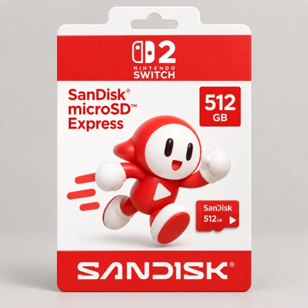 SanDisk 【任天堂ライセンス商品】 SanDisk microSD Express Card 512GB for Nintendo Switch 2 BEE-A-SD02C [512GB] 【Switch 2】