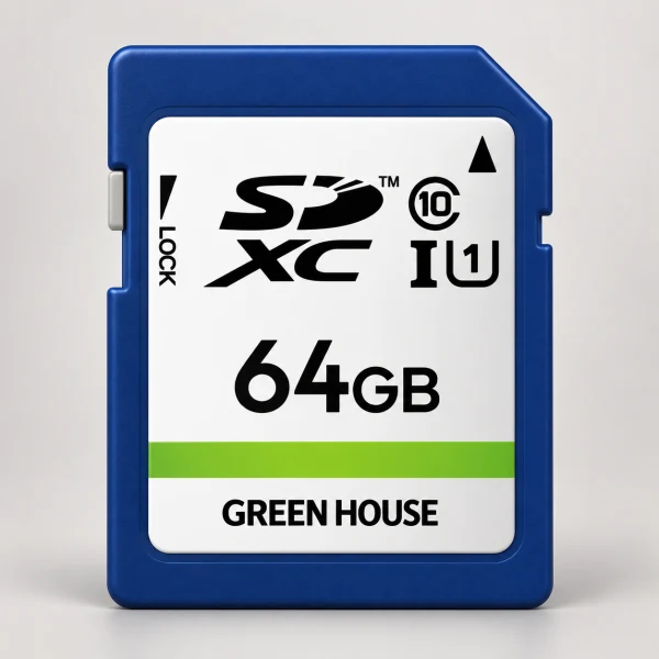 GREEN HOUSE SDXC記憶卡 UHS-I Class10 64G GH-SDC-CUA64G [Class10 /64GB]