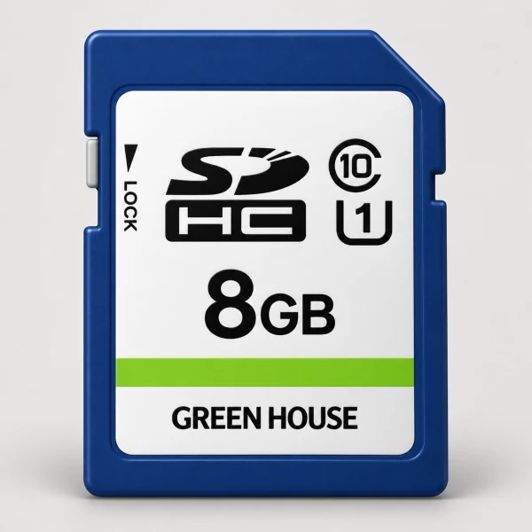 GREEN HOUSE SDHC記憶卡 UHS-I Class10 8G GH-SDC-CUA8G [Class10 /8GB]