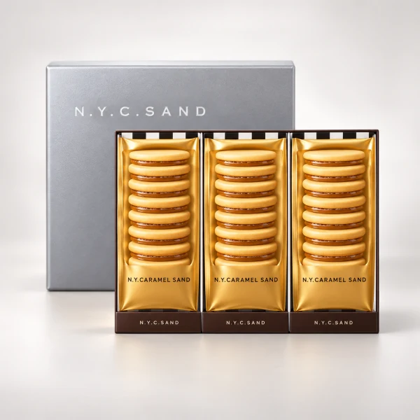 NY.CARAMEL SAND奶油焦糖餅乾