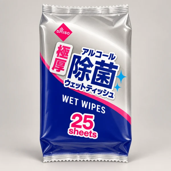 20%酒精大厚濕紙巾（25張）