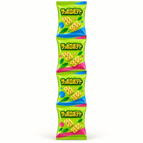 カルビー サッポロポテトつぶつぶベジタブルミニ４ ９ｇ×４