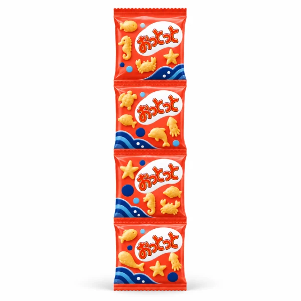 森永製菓　おっとっとおやつパック　うすしお味　７ｇ×４