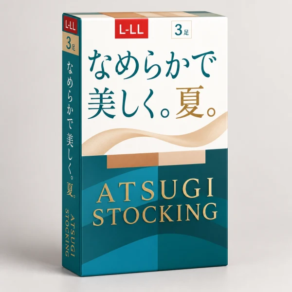 厚木 ATSUGI STOCKING 光滑整個夏天系列 3雙1組 （ 深膚色）(357) L〜LL女士