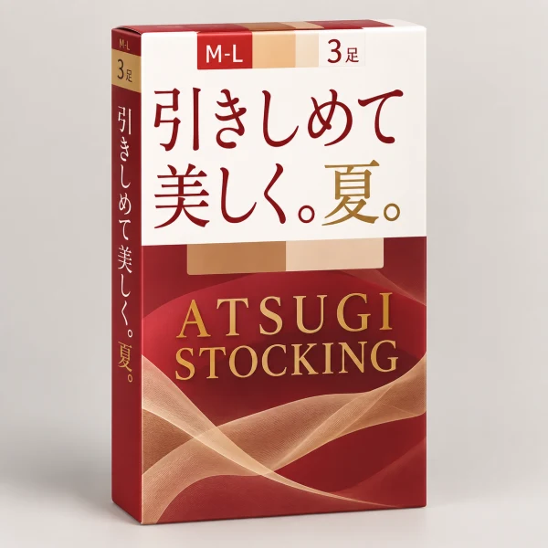 厚木 ATSUGI STOCKING 夏日紧致系列丝袜 3双1组 肤色(433) M〜L 女士 (素材/尼龙纤维,聚氨酯)