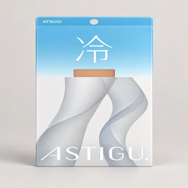 ATSUGI厚木 涼爽薄透絲襪 【冷】淺膚色 10-15D M-L