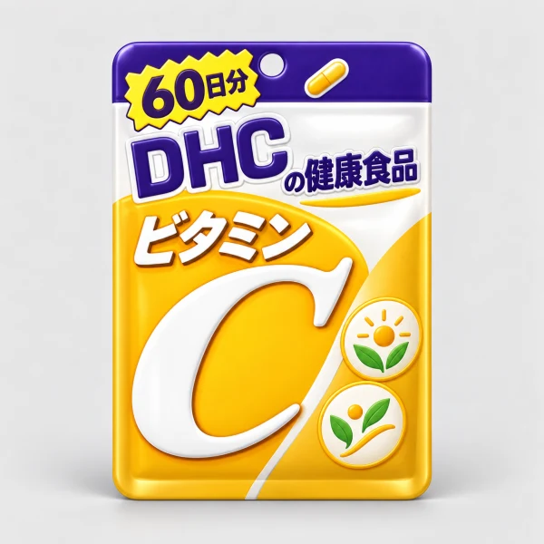 DHC 日本進口直郵蝶翠詩高濃度維生素C養顏美容提升抗氧化力增強體力疲勞恢復 綜合維他命C膠囊 60日分(120粒)