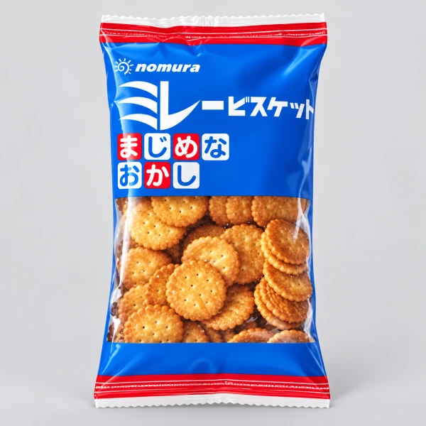 野村煎豆 美樂小圓餅乾 120g