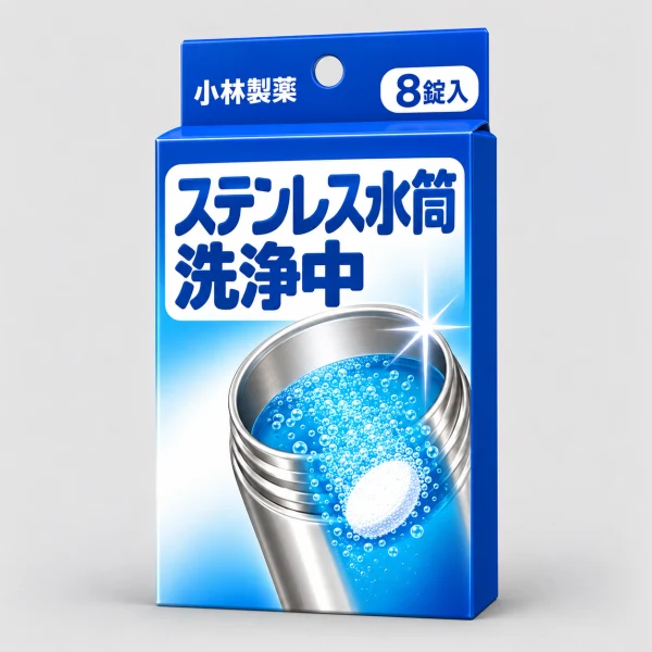 小林制藥 洗淨中 不銹鋼保溫杯熱水杯水壺除臭去汙除垢 水杯清洗劑 8粒