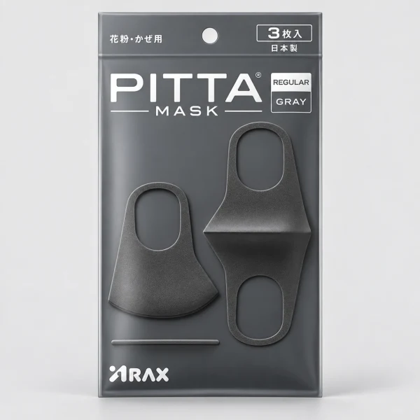 1号仓-PITTA 口罩 灰色