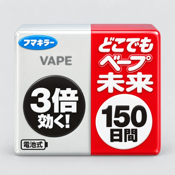 VAPE未來 家用無味3倍防蚊電子驅蚊器無線可攜式150日 1套