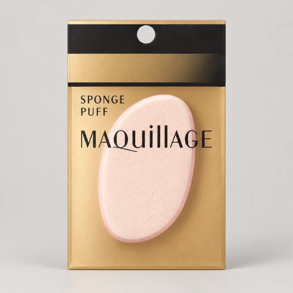 1号仓-SHISEIDO资生堂MAQuillAGE心机彩妆快速上妆柔软亲肤海绵粉扑 液体粉底用化妆扑 1个
