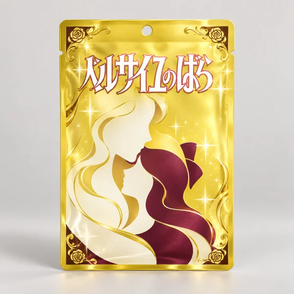 CreerBeaute 凡爾賽玫瑰 金潤透亮彈性保濕面膜 1片裝