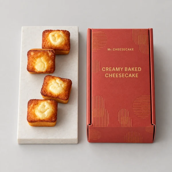 CREAMY BAKED CHEESECAKE