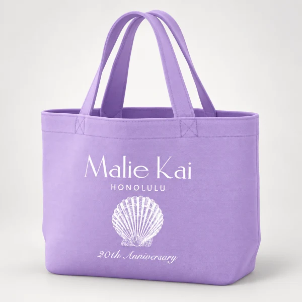 Malie Kai トートバッグ（Sサイズ） ラベンダー Kauai 20th anniversary model