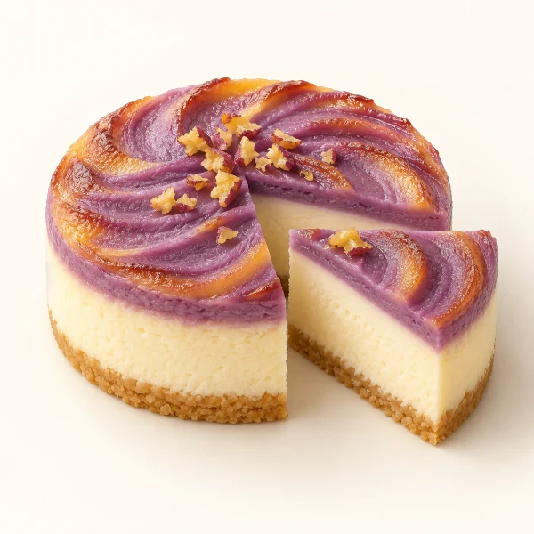 Sweet Potato Fresh Cheesecake