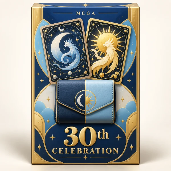 ポケモンカードゲームMEGA 30th CELEBRATION プレミアムデッキセット エーフィ・ブラッキー