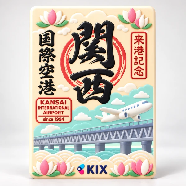 御翔印 KIX(1週年紀念 剪紙)