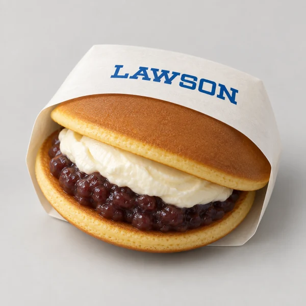 Lawson Q-Chewy Red Bean & Cream Dorayaki