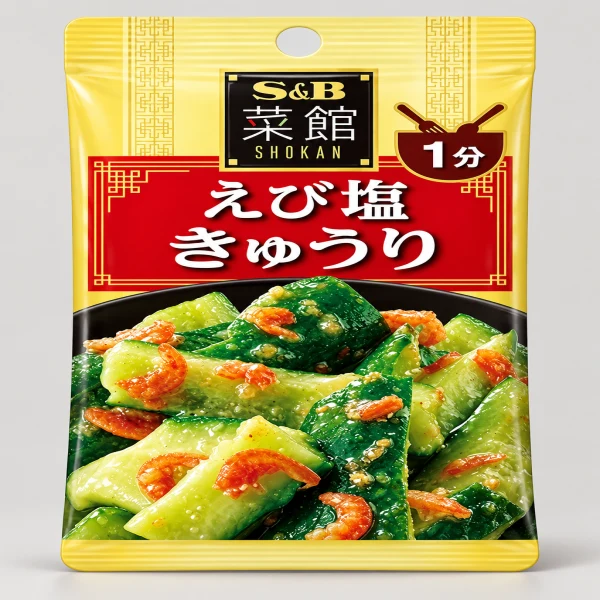 S&B 蝦子鹽小黃瓜醃料粉