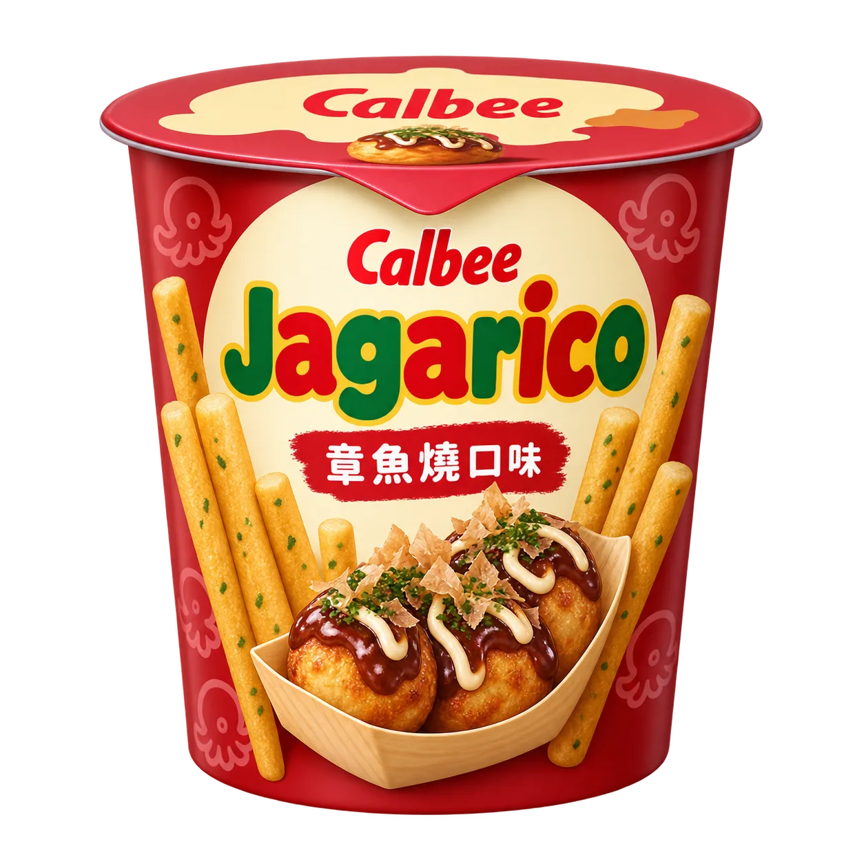 Calbee Jagarico章魚燒口味