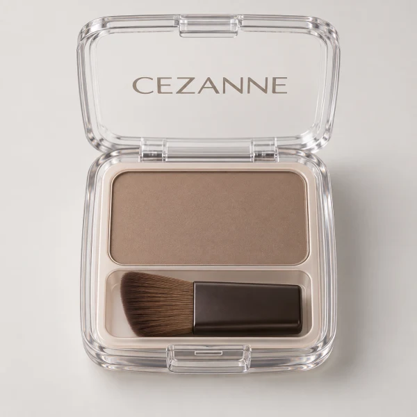 CEZANNE｜自然霧面小臉修容餅