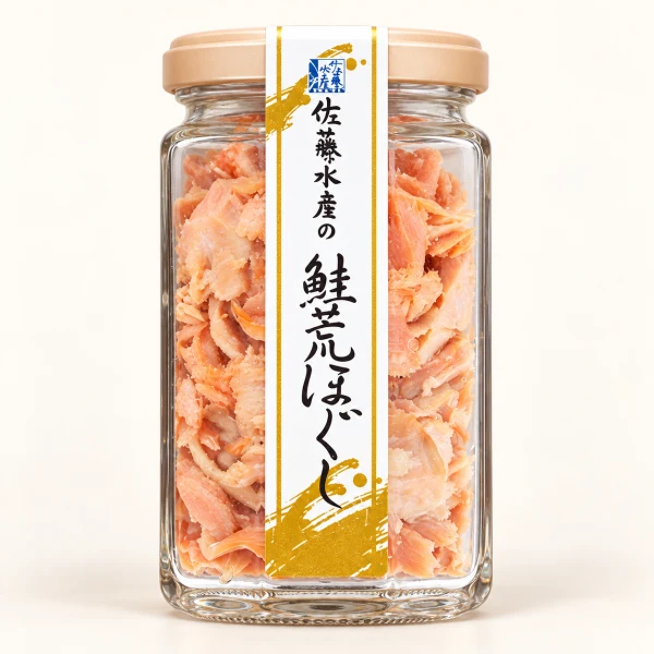佐藤水產 鮭魚粗碎（1瓶）