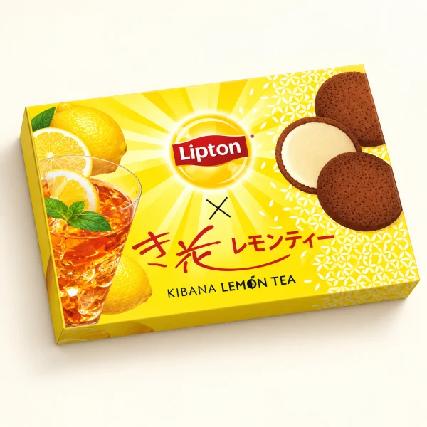 Lipton×Kibana 檸檬茶（4片入）