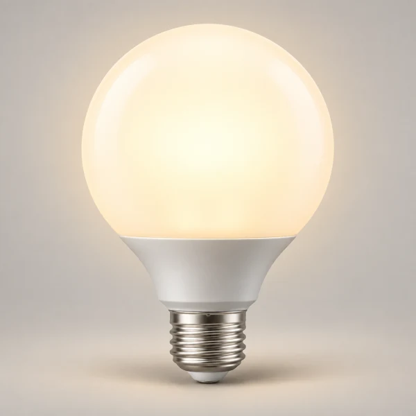 ボール電球形 60W形相当 配光角200° 外径95mm 電球色