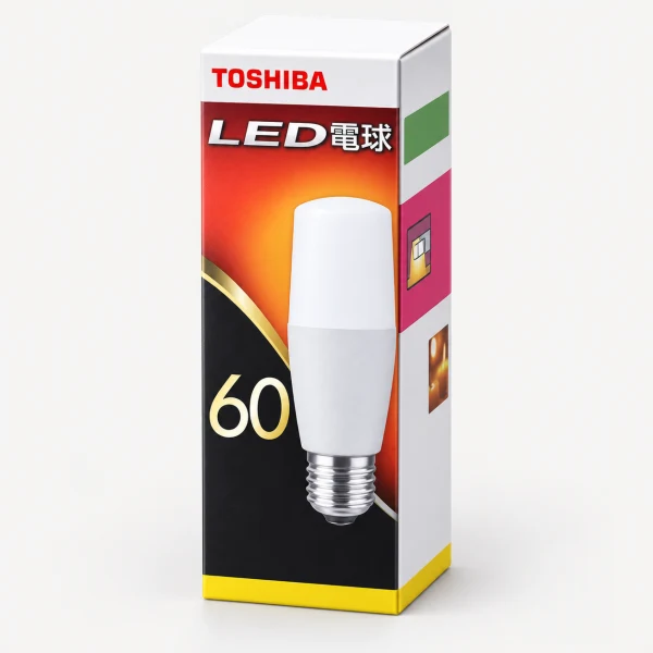 一般電球形 60W形相当 配光角300° E26口金 電球色