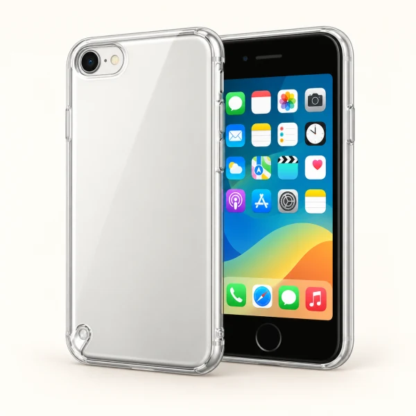 iPhone SE 第3世代 ハイブリッドケース スタンダード クリア