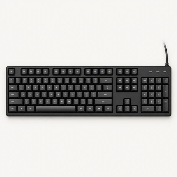 USB接続 スタンダードキーボード ブラック