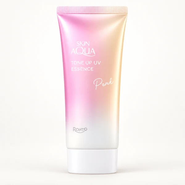 Skin Aqua 亮膚UV精華／一見鍾情粉紅